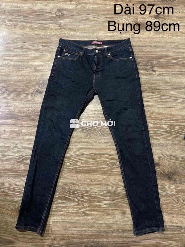 Quần jean Lacoste size 32 màu xanh đen