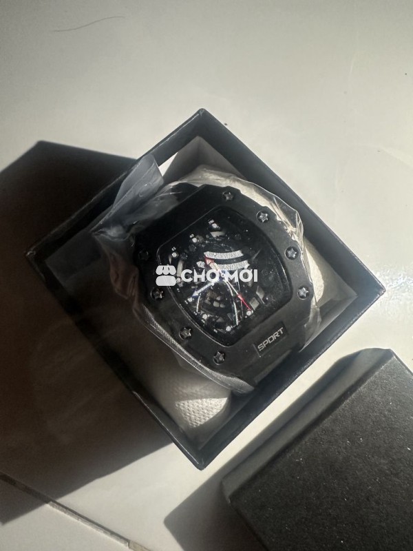 Đồng hồ đeo tay Nam Đen 99%