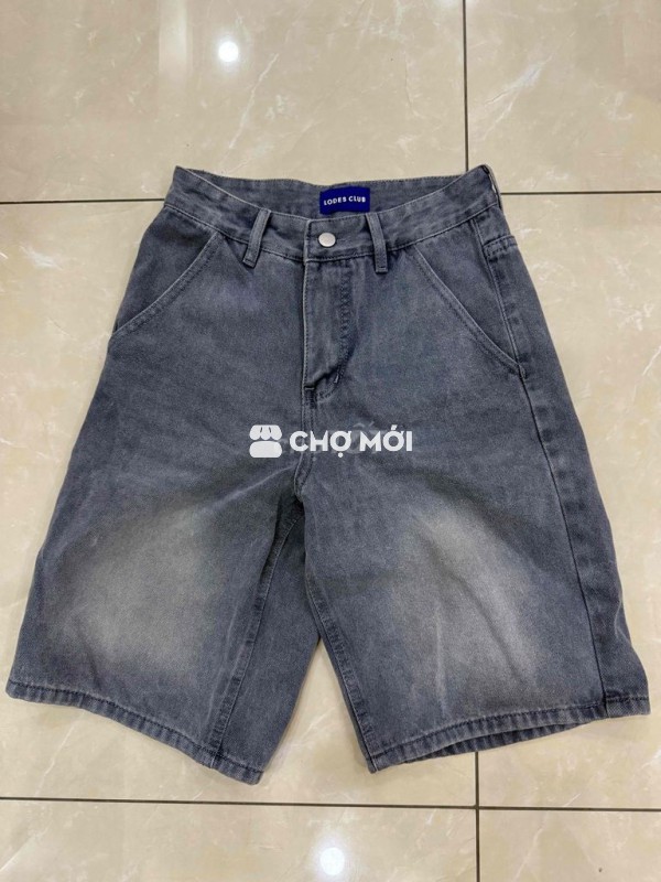 Quần short jean Unisex size M