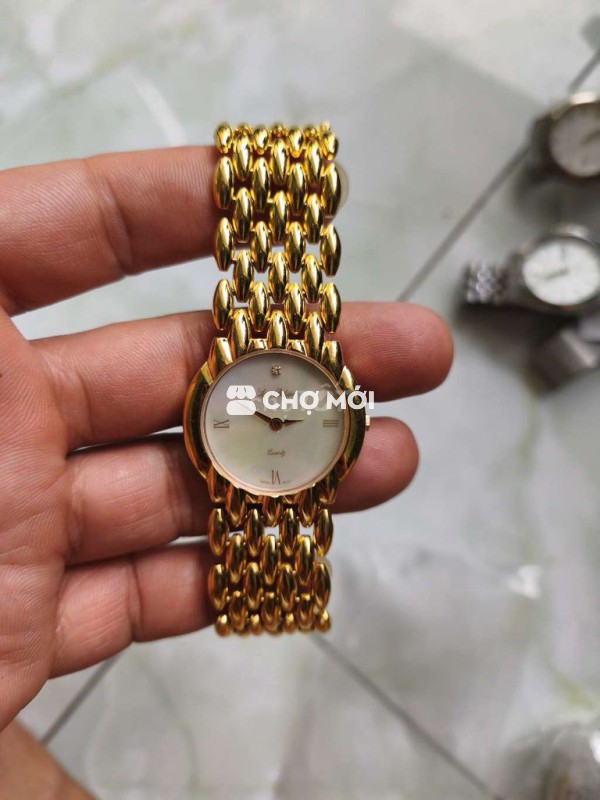 Đồng hồ Louis Philippe Nữ bọc vàng, xoàn xịn