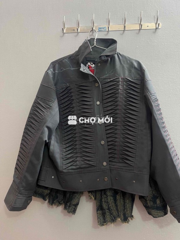 Áo khoác Unisex màu Xám Mới