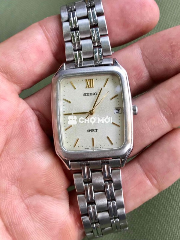 Đồng hồ Seiko Spirit Nam Thép không gỉ