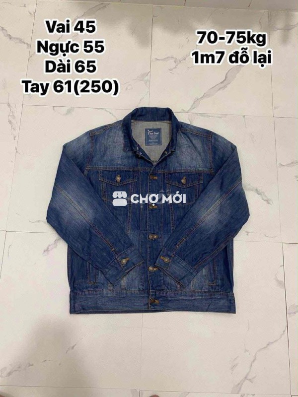 Áo khoác denim nam A-barn size L