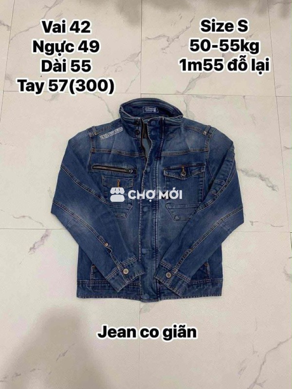 Áo khoác jean IZ FRONTIER Nam size S