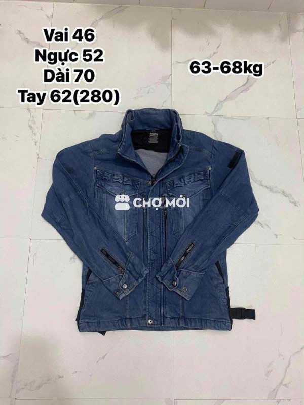 Áo khoác Field Core Nam Denim