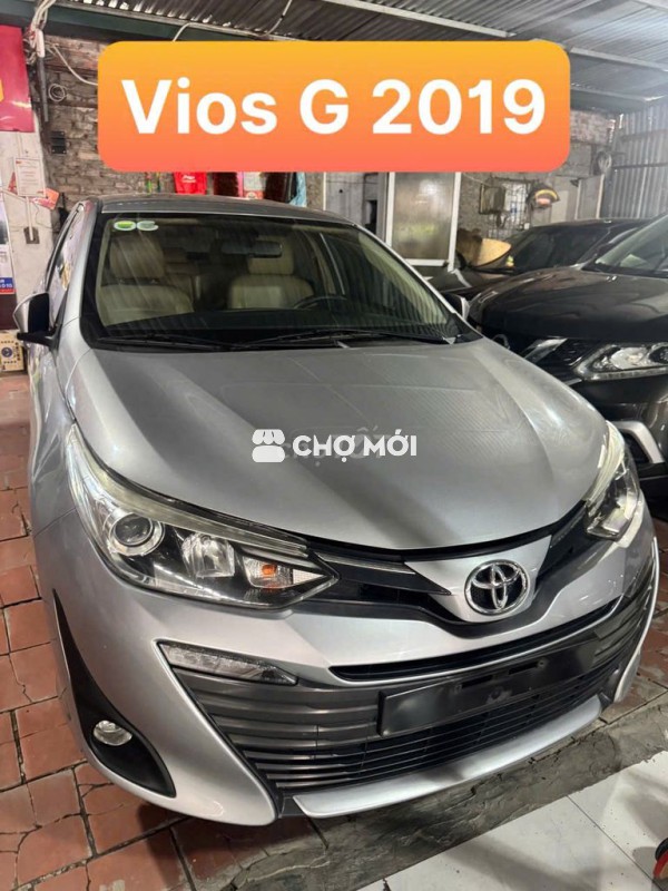 Toyota Vios 2019 1.5G Bạc - 110.000km