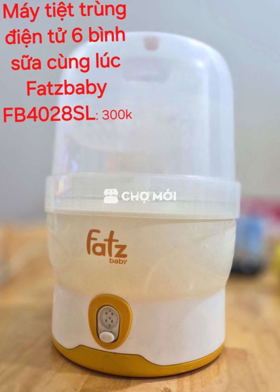 Máy tiệt trùng Fatzbaby FB4028SL 6 bình
