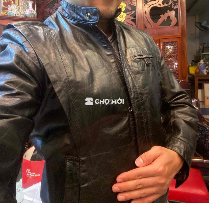 Áo khoác da nam Golden Jox Paris size M