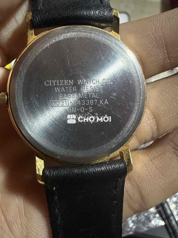 Đồng hồ Citizen Unisex Kim loại Vàng