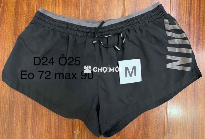 Quần sọt thể thao Nike Nữ size M Đen