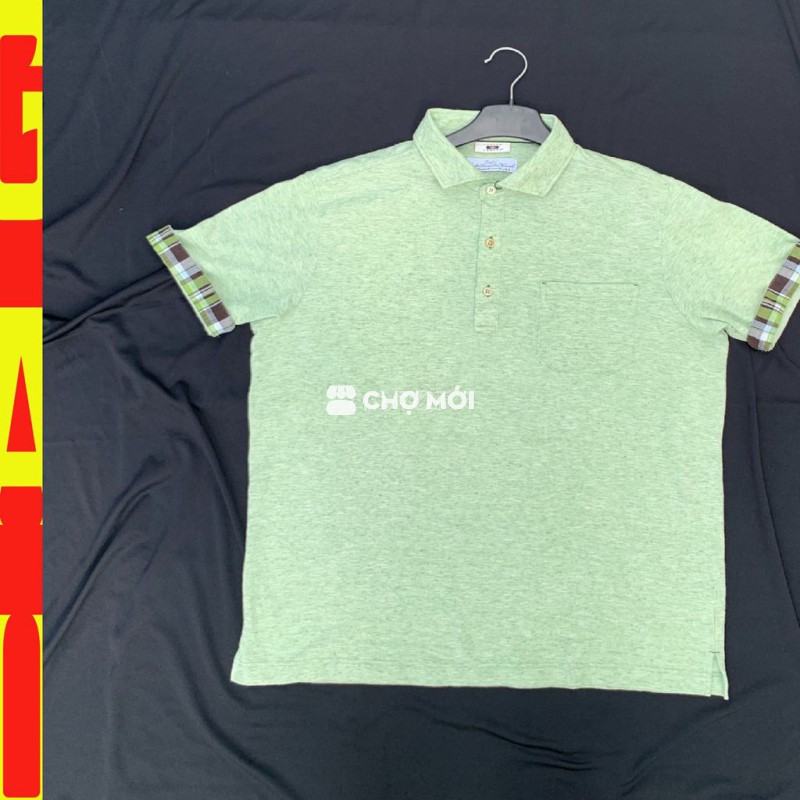 💥Áo thun JOSHEP ABBOUD - sz 2XL 78-84kg - xanh bơ