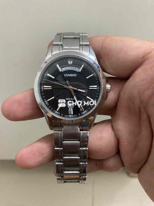 Đồng hồ Casio MTP 1381D Nam Bạc