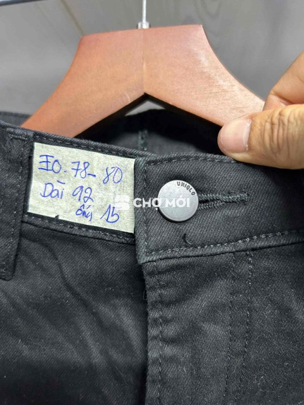 Quần jean Uniqlo nam co giãn