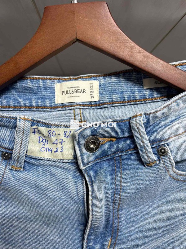 Quần short Pull&Bear nam Jean size 36