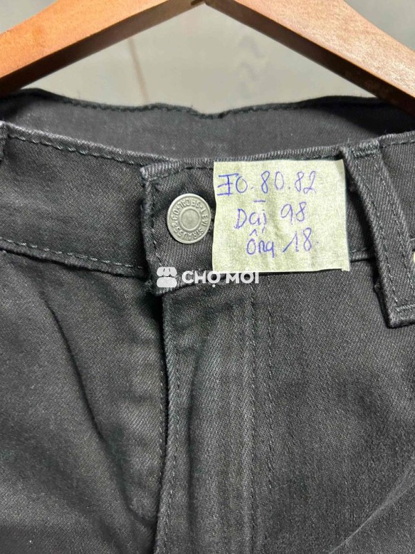 Quần jean Levis 511 Nam Đen