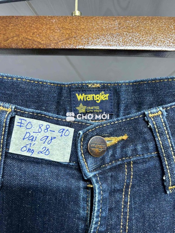 Quần jean nam Wrangler vải jean