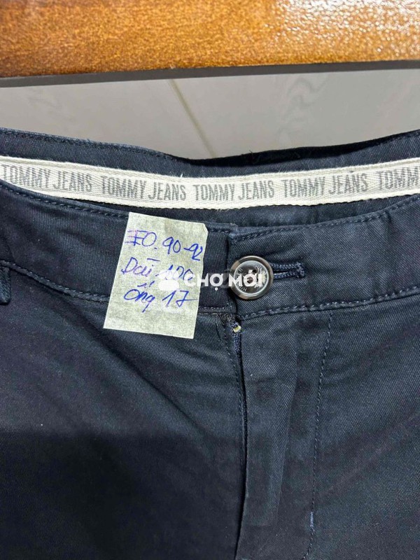 Quần âu Tommy Jeans Nam Đen 34/30