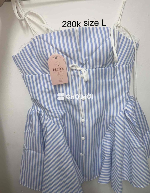 Đầm Hans Store Nữ Sọc size L