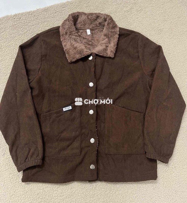 Áo khoác Nhung size M