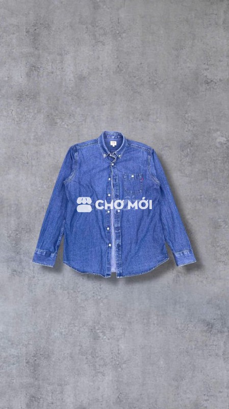 Áo sơ mi Obey Jean size M, ngực 56, vai 46