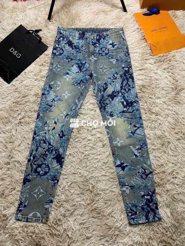 Quần jean nam Louis Vuitton