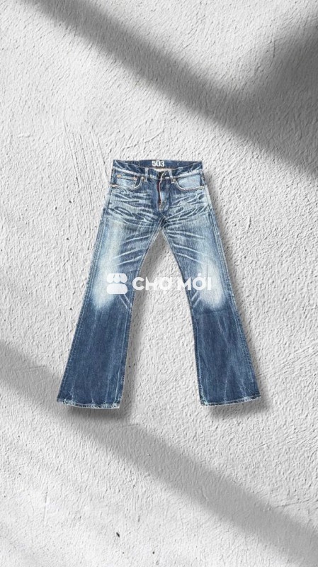 Quần jean Edwin Bluetrip 503, eo 88, size 32