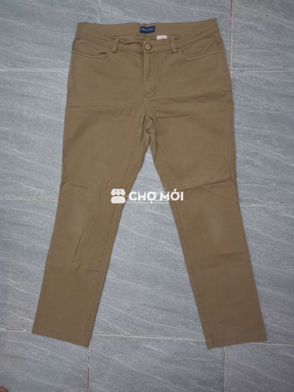 Quần kaki Discovery Expedition Basic00 Nâu size 34