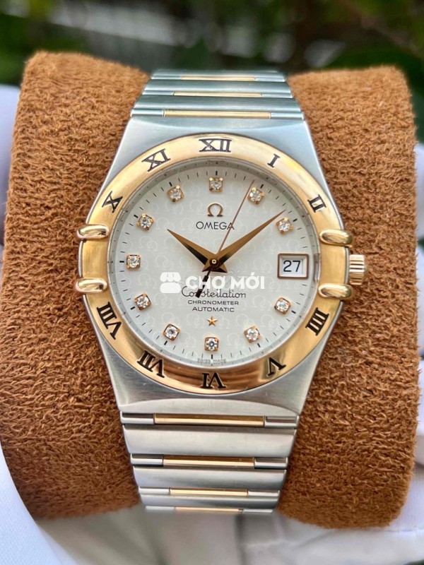 Omega Constellation Nam Demi Hồng 18k