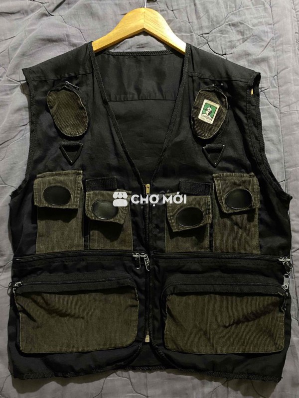 Áo khoác biker nam vải size L