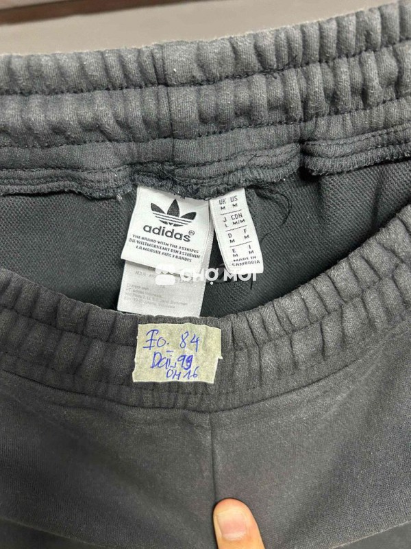Quần thể thao Adidas Đen size M
