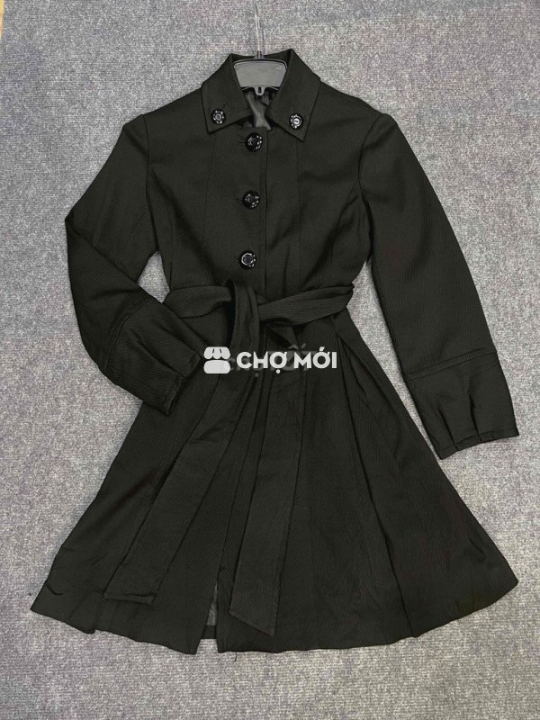 Áo măng tô nữ dạ cashmere