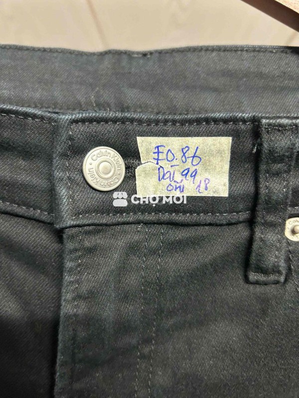 Quần jean nam Calvin Klein Cotton