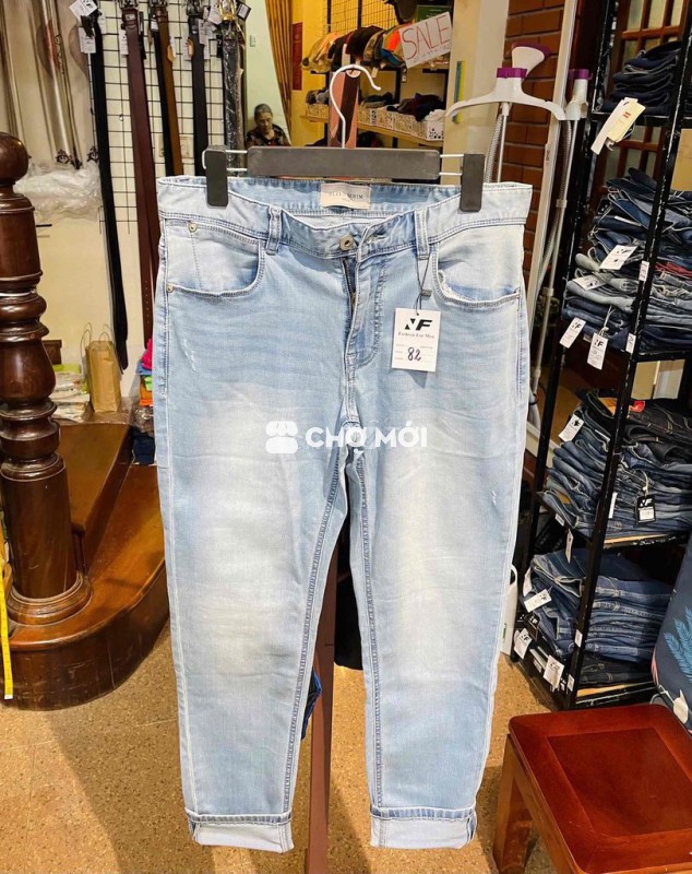 Quần jean nam Skinny Jean cotton