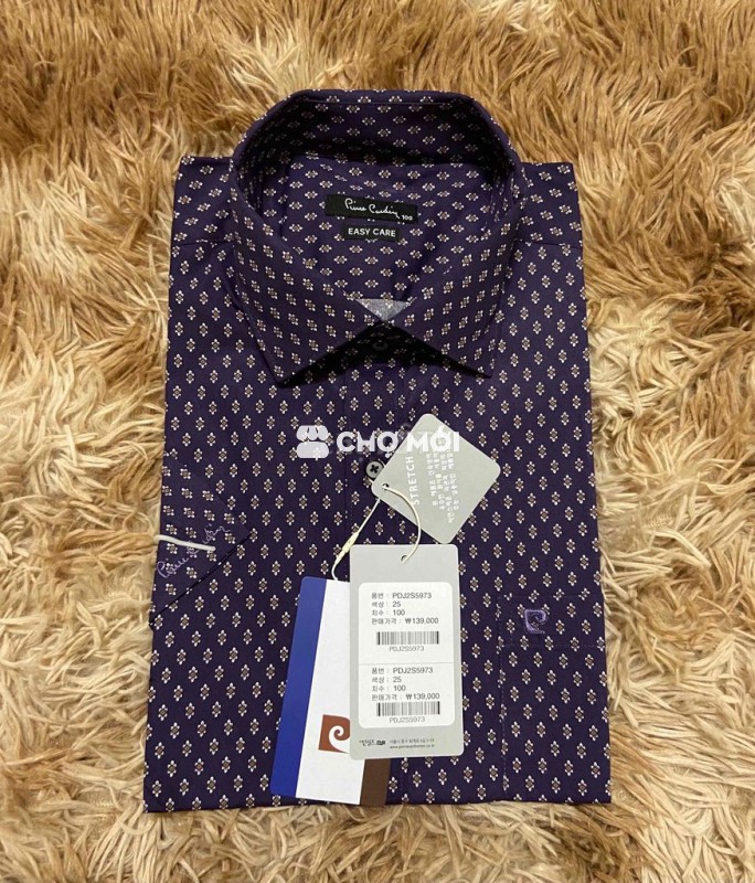 Áo sơ mi Pierre Cardin xuất thị trường Hàn, dư xịn