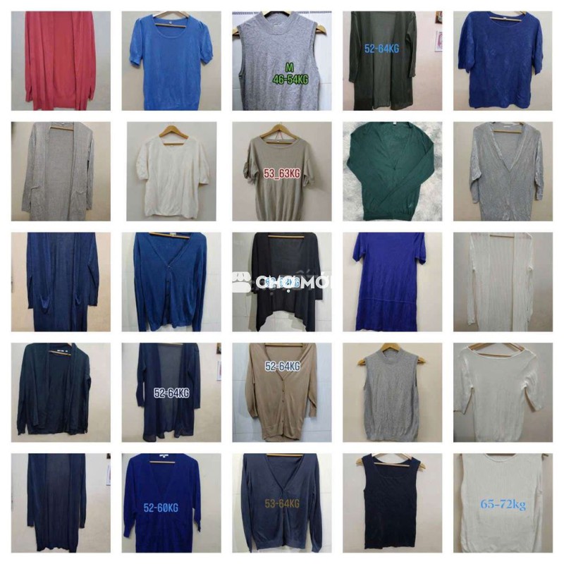 Áo thun , khoác Cardigan Uniqlo Len Nữ