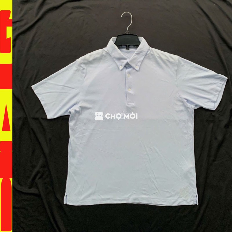 💥Áo thun nam UNIQLO -sz 2XL 77-84kg - xanh da trời