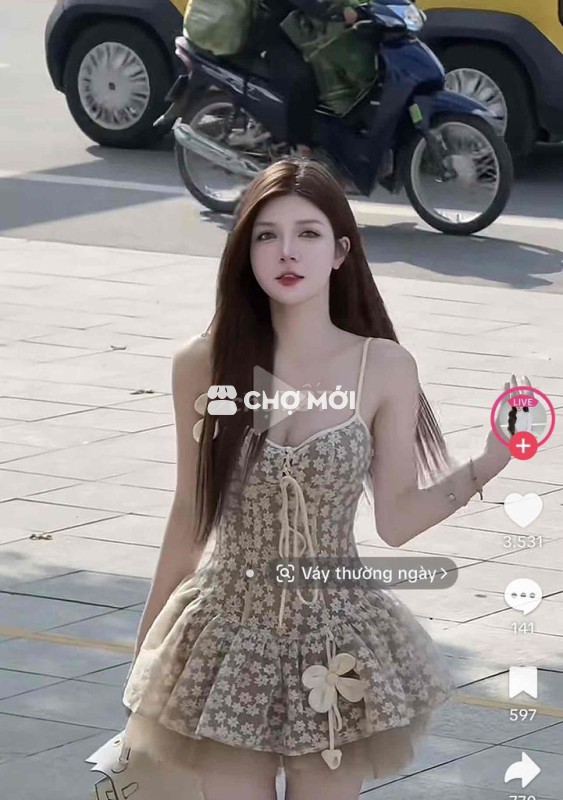 Đầm nữ size S mới