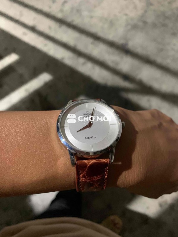 Đồng hồ đeo tay Casio 218 Dây da Nam