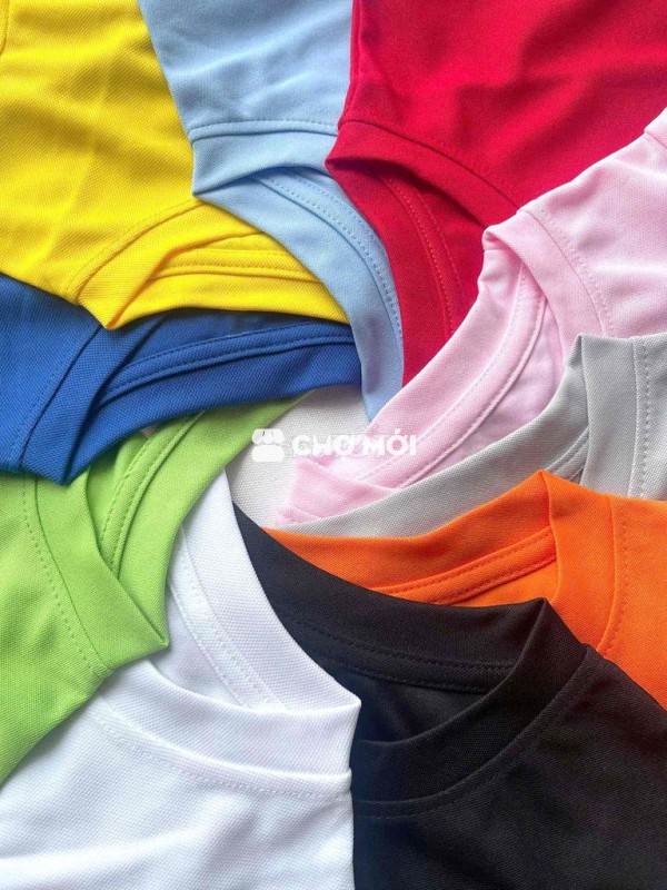 Áo thun cá sấu mè đa màu 1 - 3XL