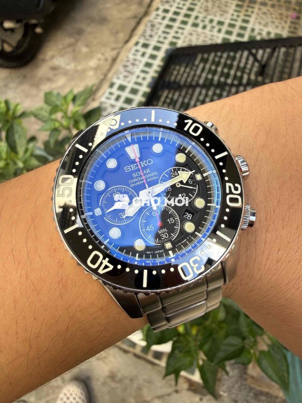 Seiko Prospex Solar Chronograph 44mm SSC015