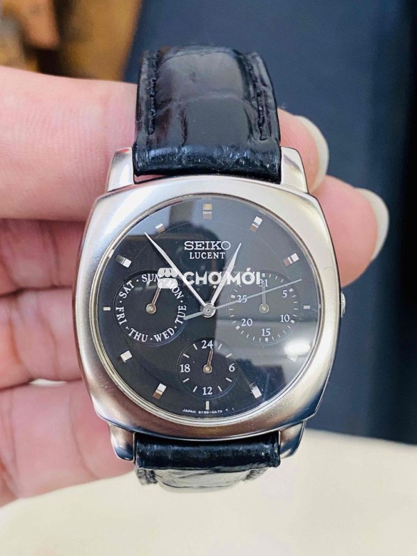 Đồng hồ Seiko Lucent Nam Đen