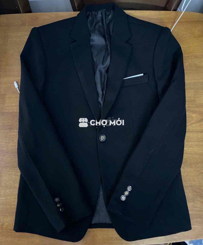 Áo vest nam đen size XL Như mới