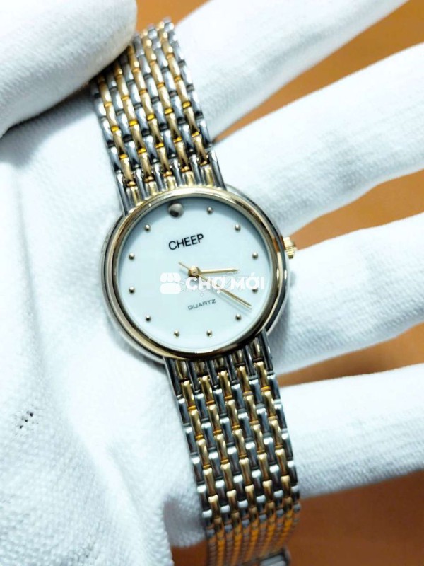 Đồng hồ nữ hàng si Nhật Cheep dây lụa demi