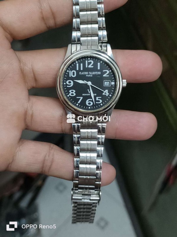 Đồng hồ Claudio Valentino Nam Bạc