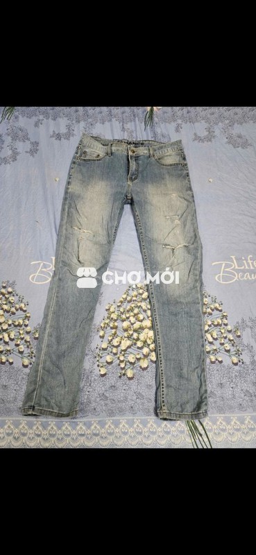 Quần jean nam Slimfit Co giãn size 32