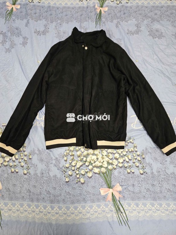 Áo khoác nam XL Đen Rất mới