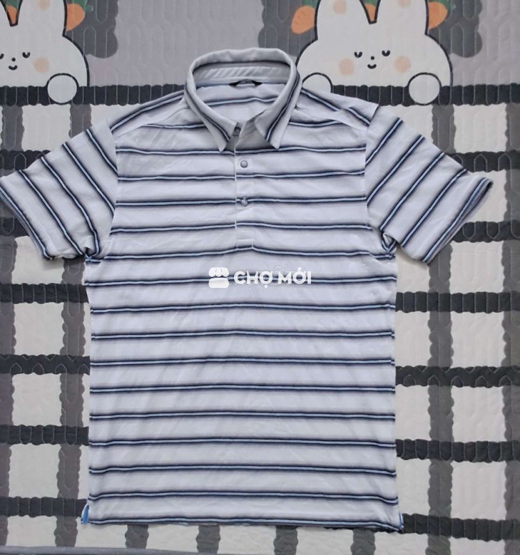 Áo polo Uniqlo nam sọc size M