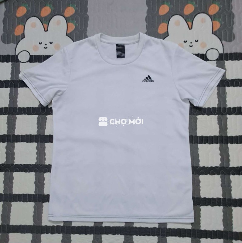 Áo thể thao Adidas nam trắng