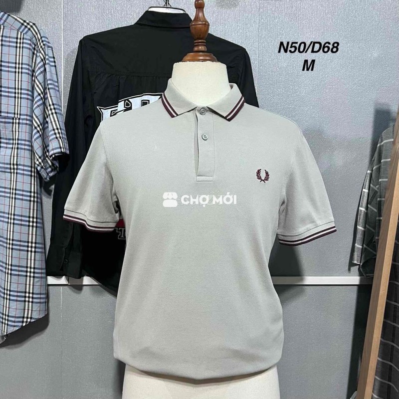 Áo polo nam màu Xám size M