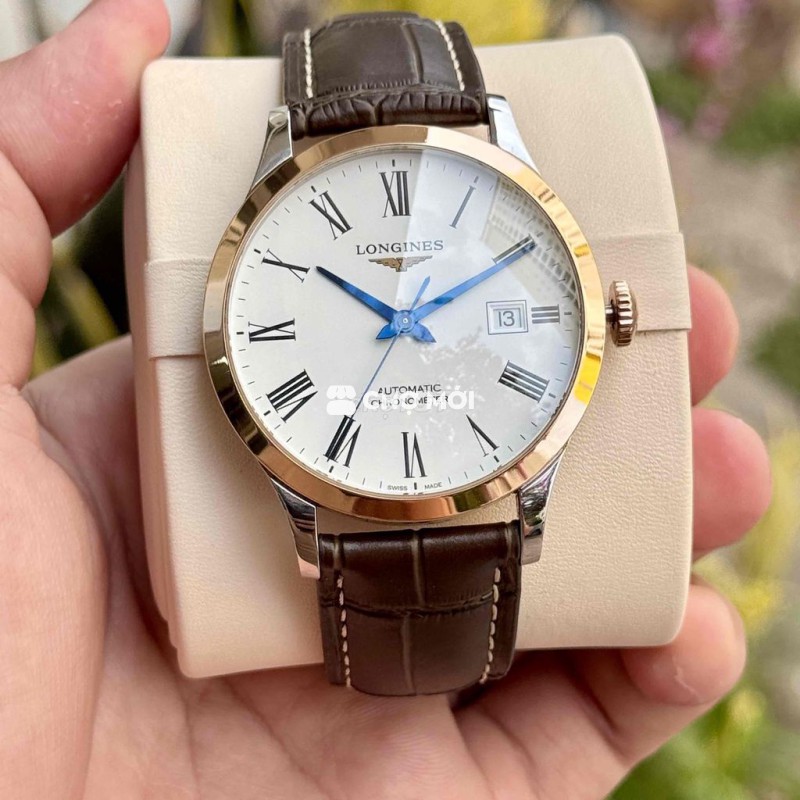 Đồng hồ Longines Record Nam 40mm